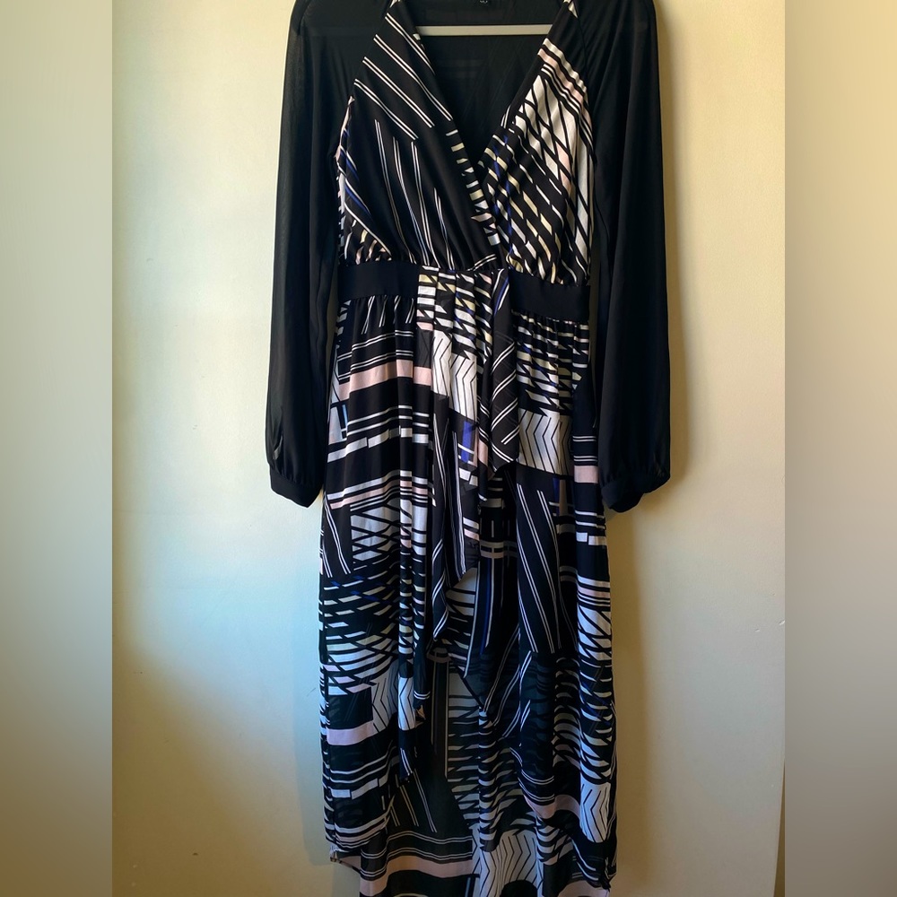 Host pick 🌟 Forever New - wrap front spliced dress / size 8 brand new - Picture 9 of 10